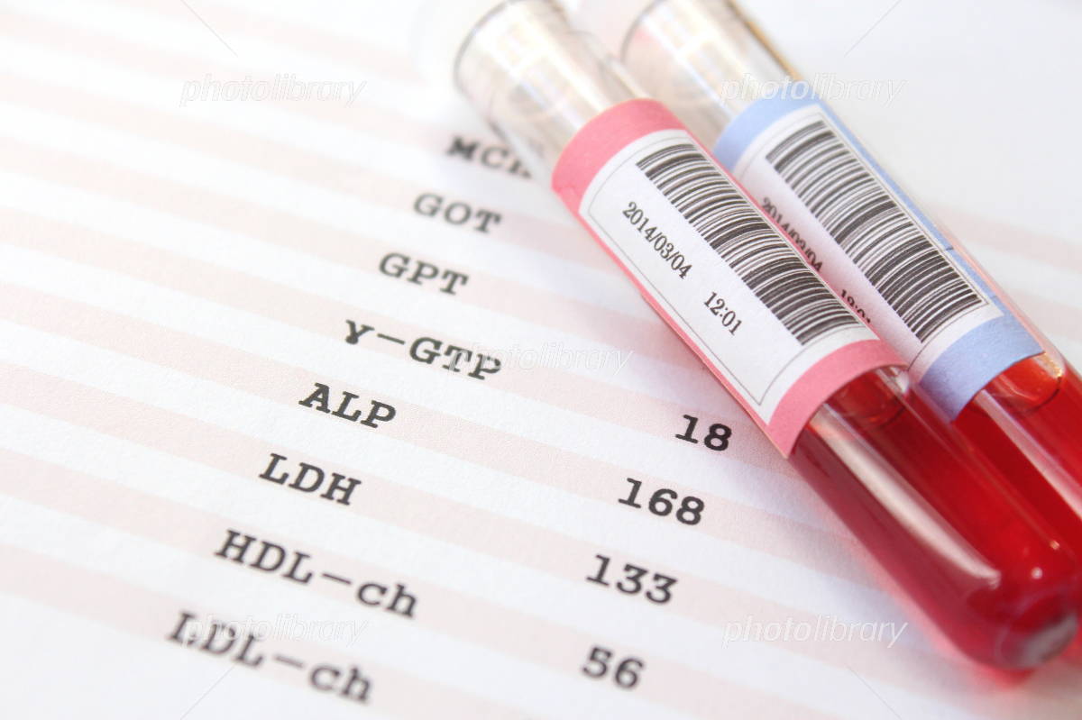 分子栄養学と血液検査のイメージ