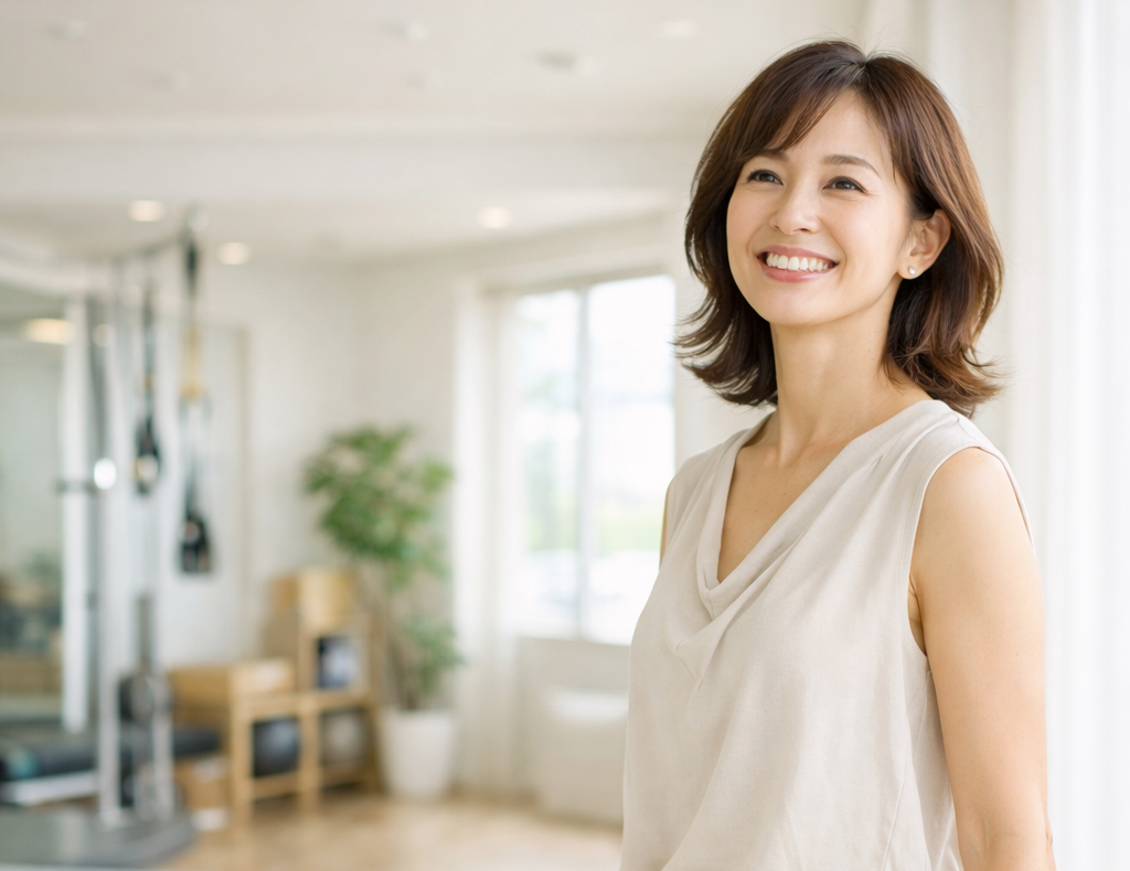 旅行先で満面の笑みで歩いている女性たち