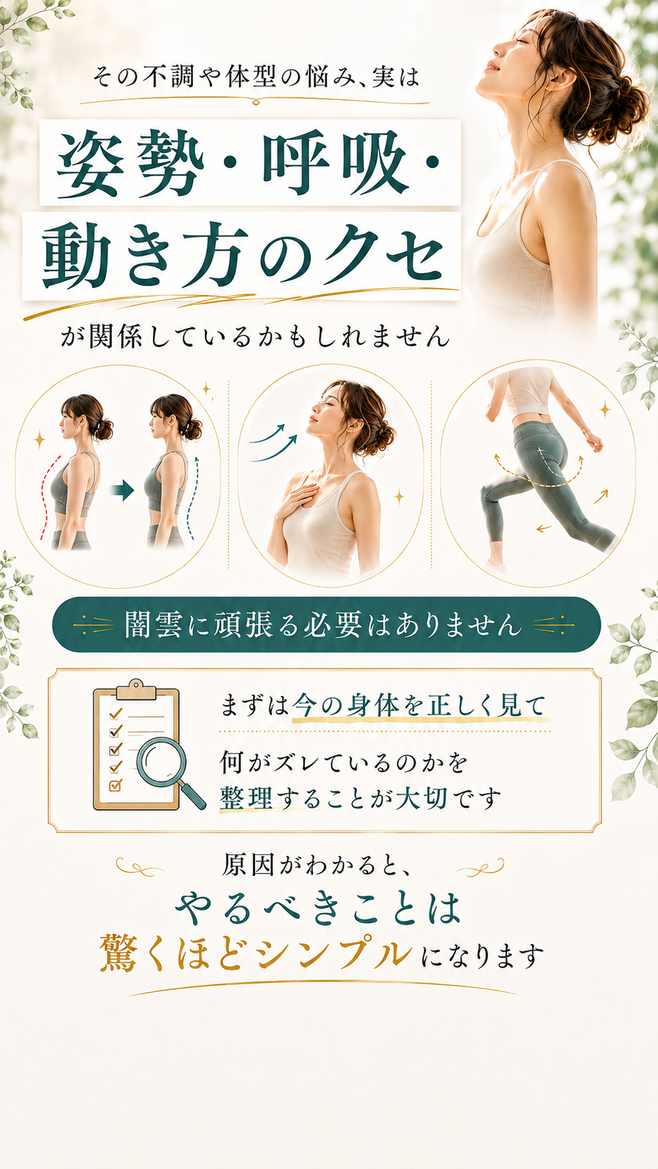努力してきた人への共感。変わらなかった原因を一緒に確認