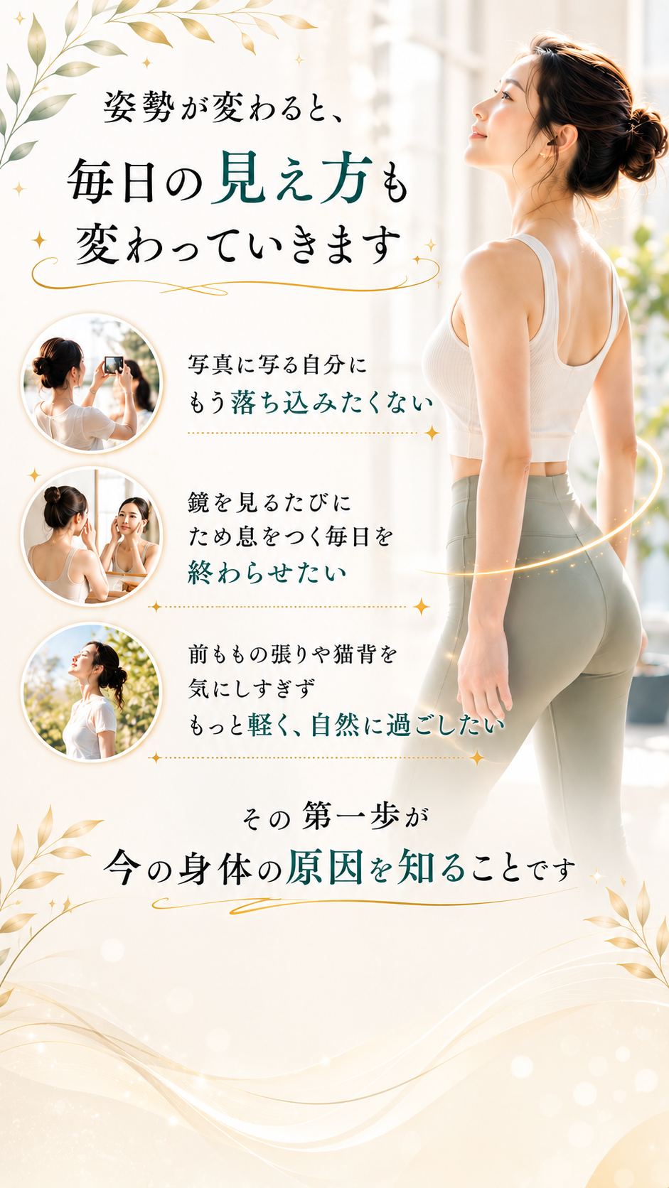 Dream Outcome。姿勢で落ち込む毎日を変える第一歩
